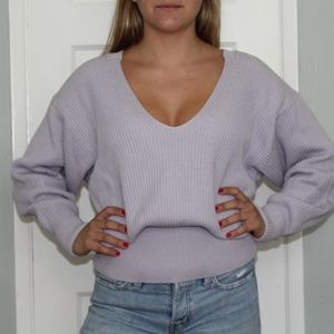 Free People pull over v-neck sweater